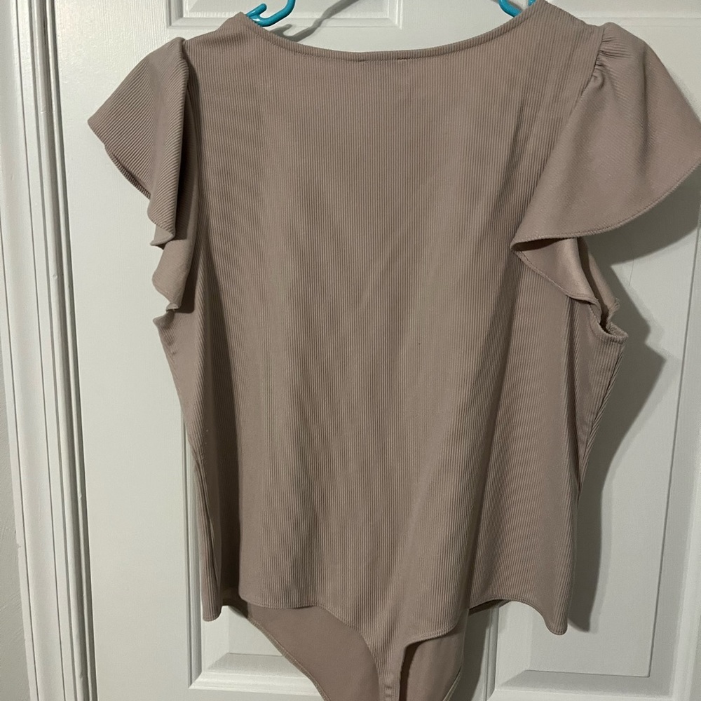 Champagne colored bodysuit